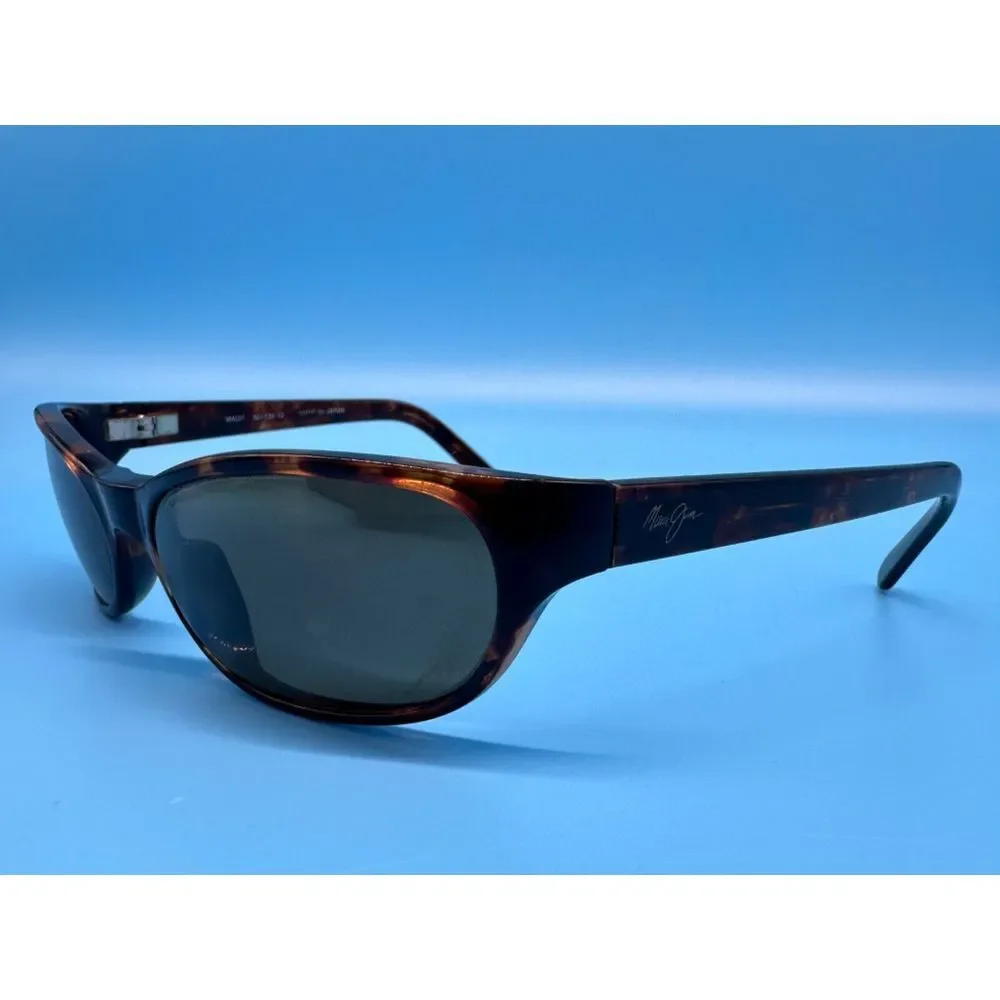 Maui Jim Tortoise Oval Sunglasses MJ-136-10‎ - Frames Only